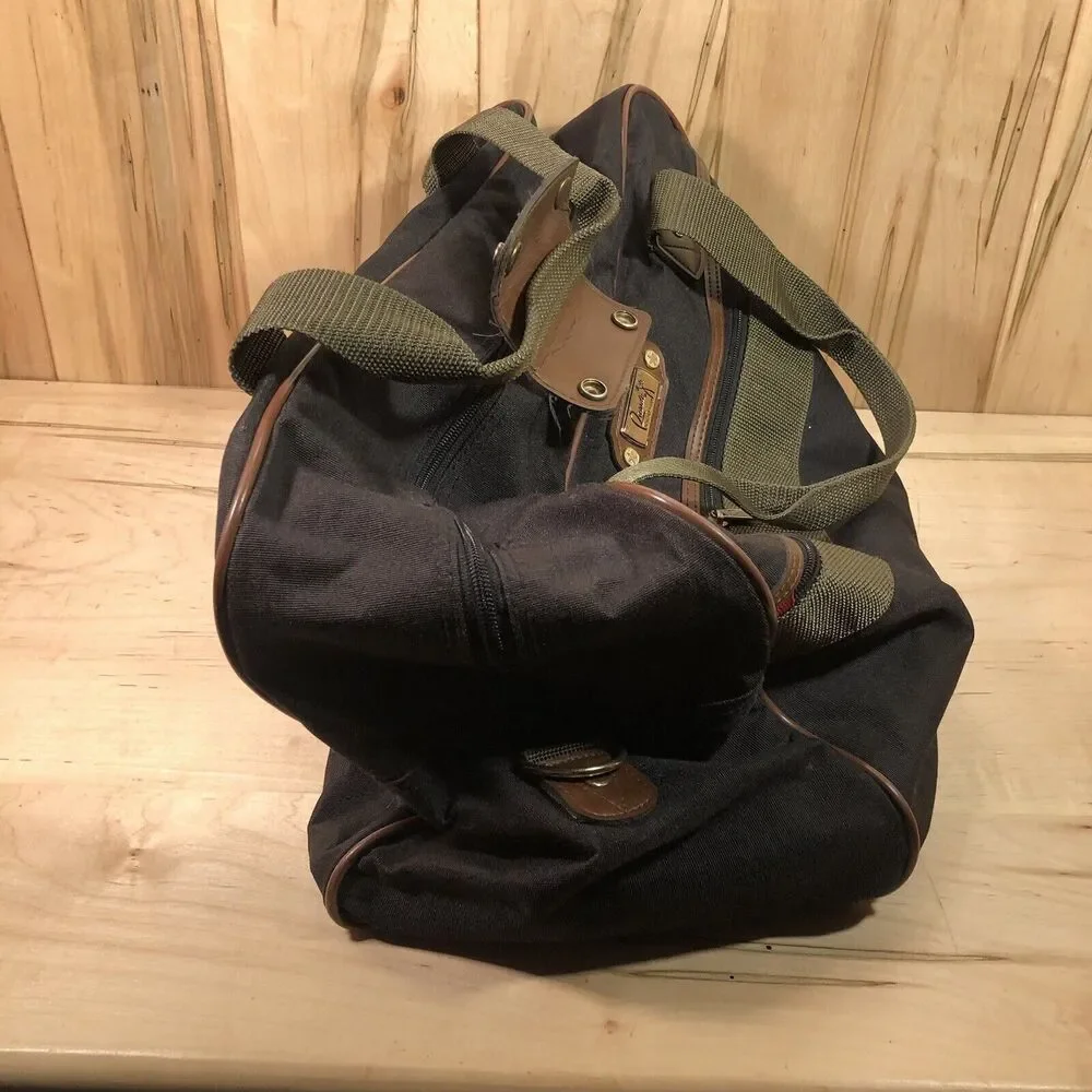RICARDO OF BEVERLY HILLS TROUSDALE Carry-on Duffle Shoulder BAG Case Green